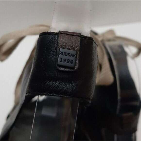 RUDSAK Italy Baptista Lace-Up Ankle Gladiator Sandal Flats Sz US 7 | Eur 37 - Picture 9 of 15